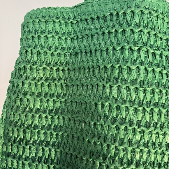 H&M Green Woven Tote - Picture 2 of 7